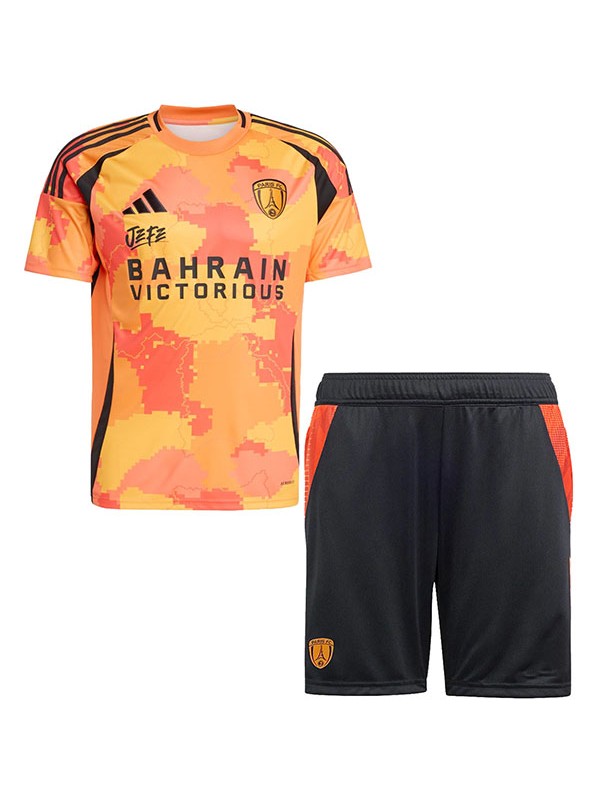 Paris fc third kids kit childrens jersey 2025-2026